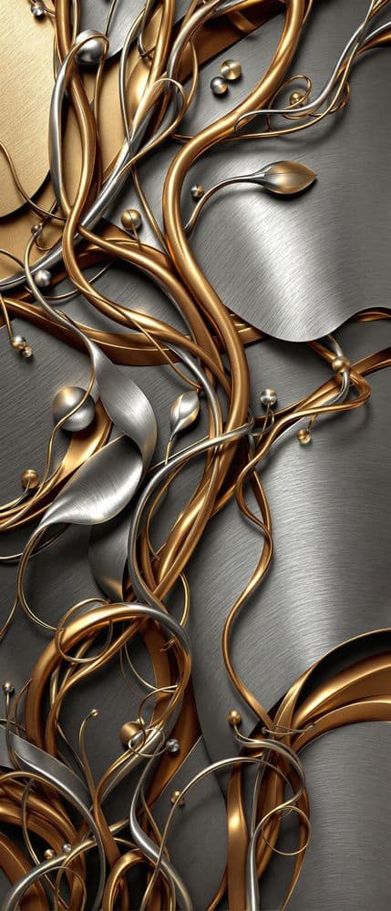 Metallic Vines