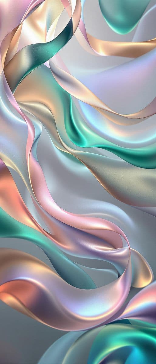 Iridescent Ribbons of Light