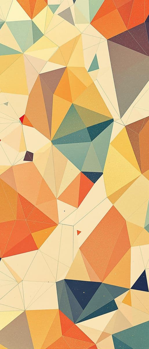 Whimsical Geometric Symphony