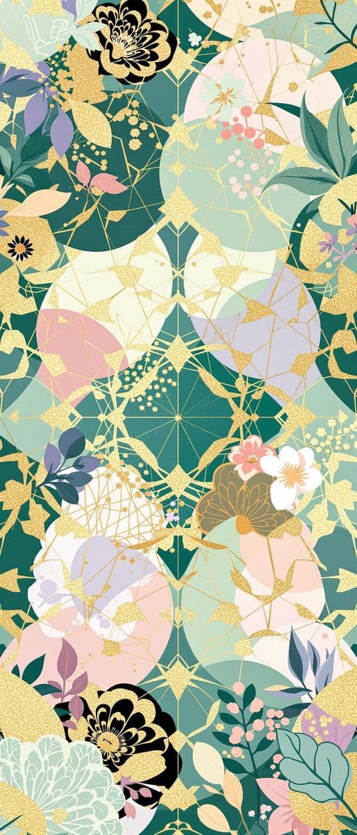 Kaleidoscope Garden: Abstract Serenity