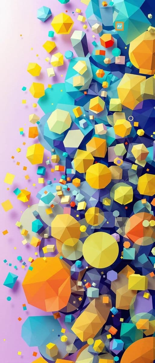 Kaleidoscopic Geometric Symphony