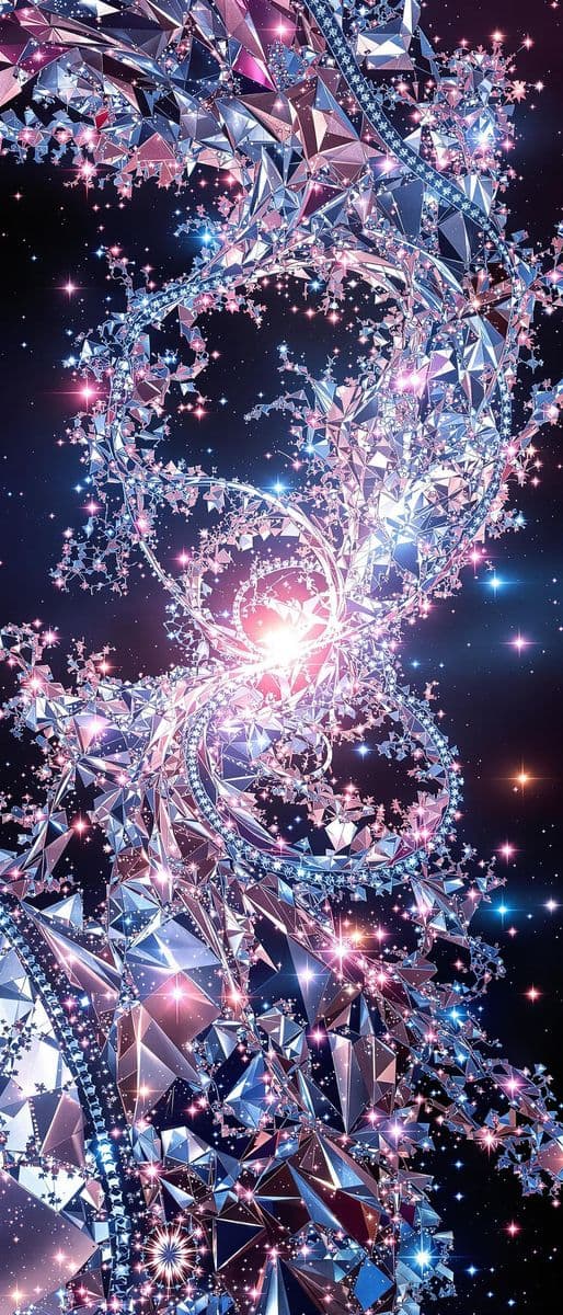 Mystical Fractal Tapestry