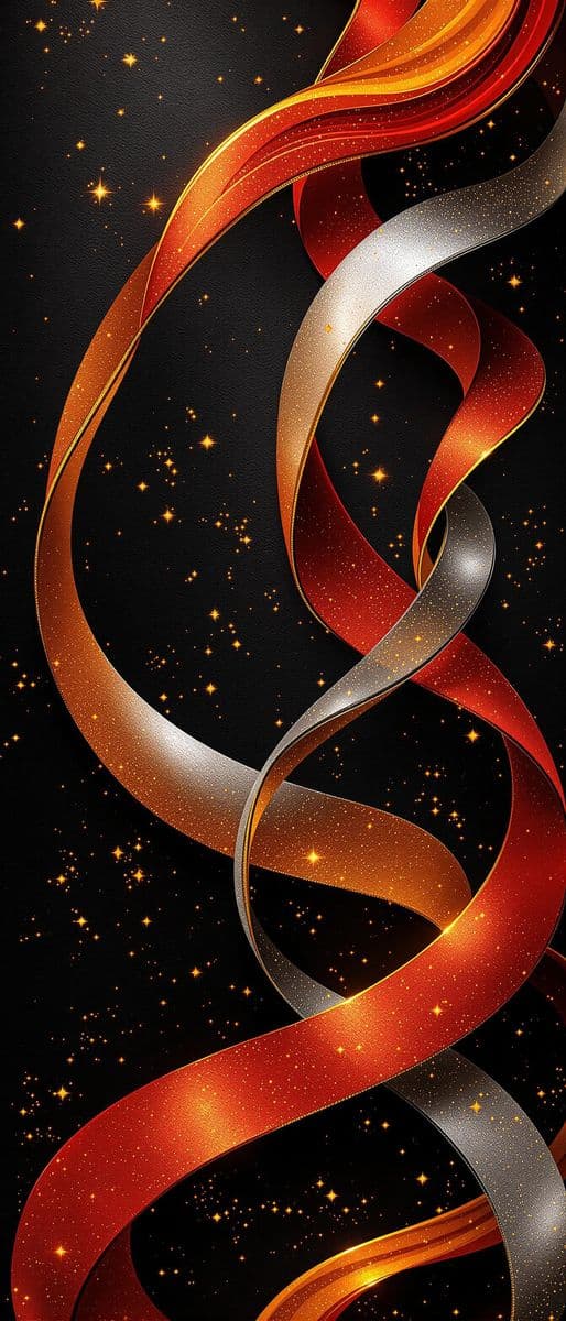 Spiral Dance of Fiery Serpents