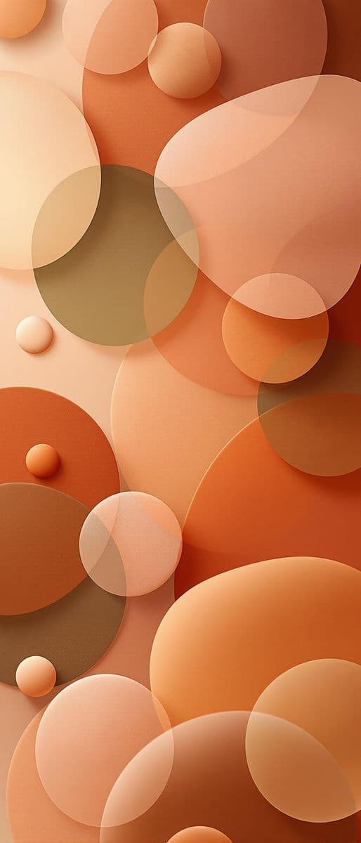 Floating Harmony: Earthy Translucence