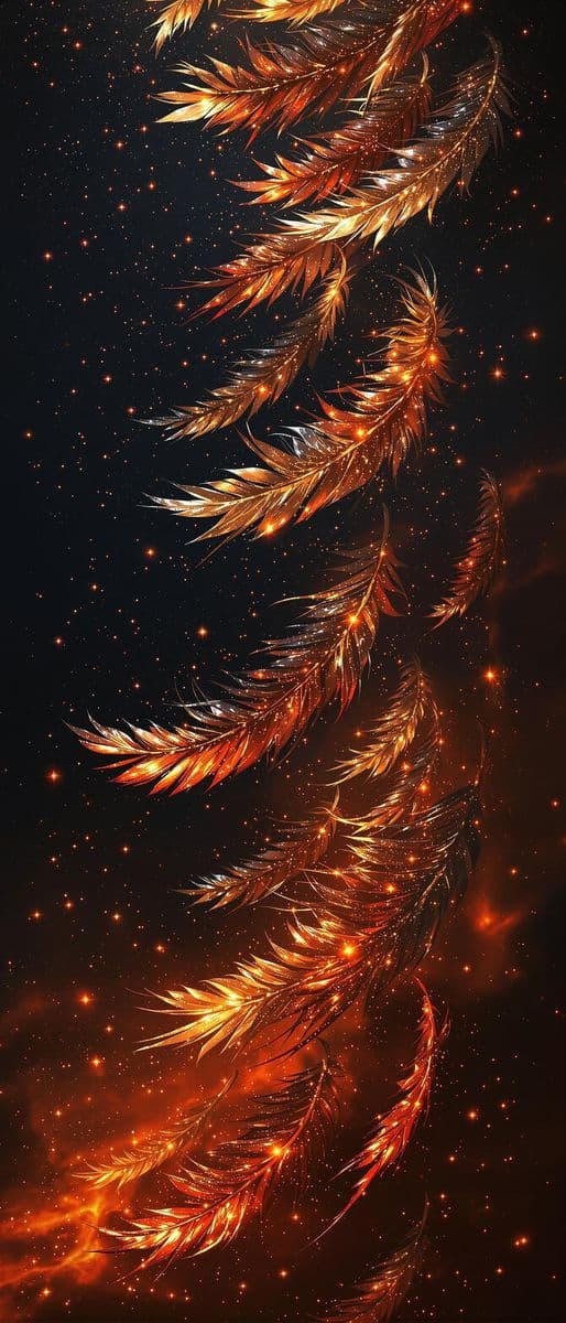 Mystical Feathered Twilight