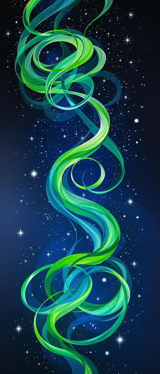 Cosmic Tendril Spirals