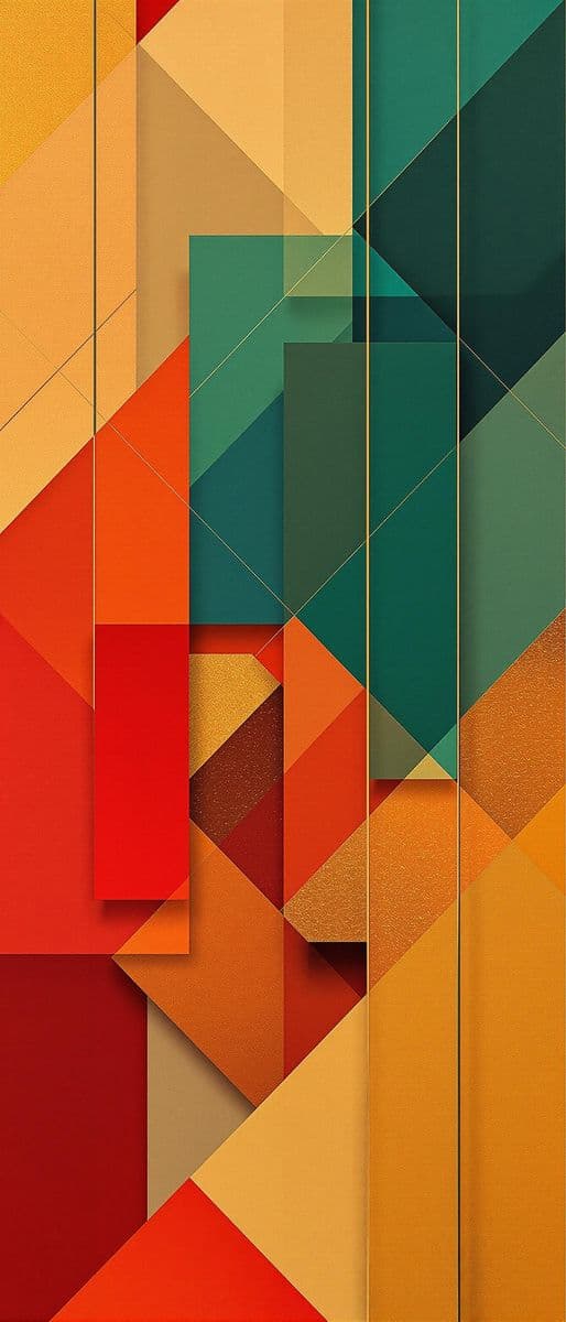 Fiery Geometric Dance