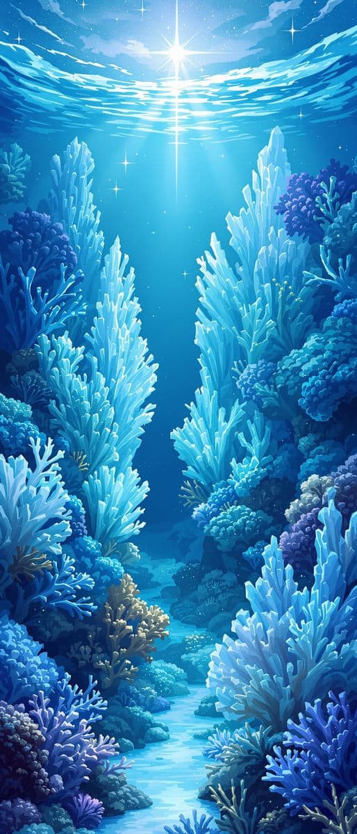 Underwater Crystal Garden