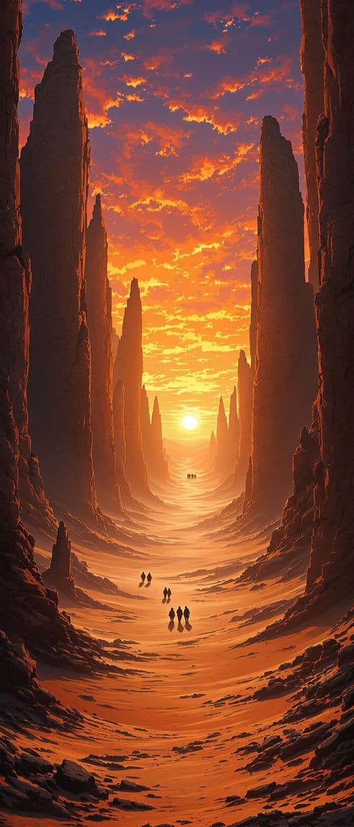 Desert of Mythical Giants