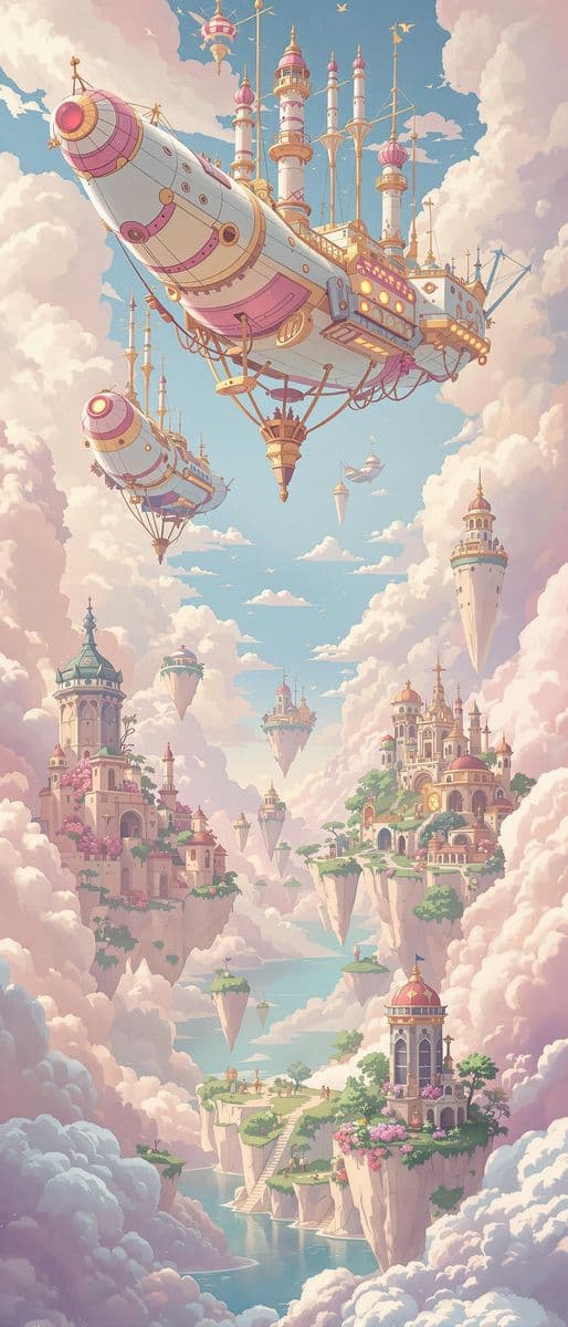 Airships and Floating Isles Adventure