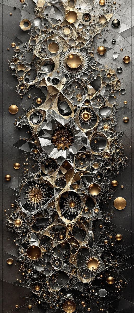 Metallic Fractal Geometry