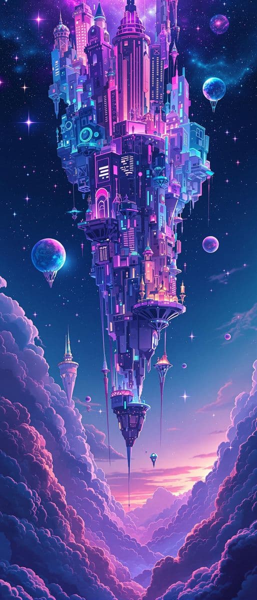 Twilight Floating Cities