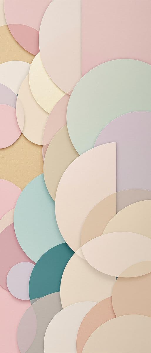 Layered Elegance in Pastels