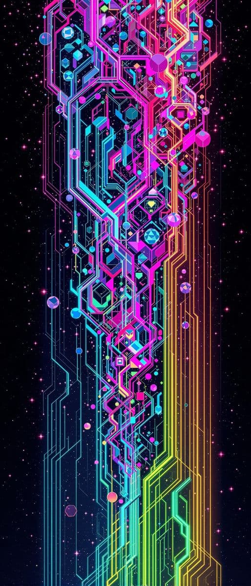 Celestial Geometric Web