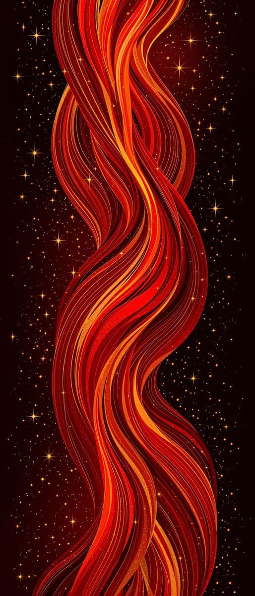 Flowing Crimson Streams