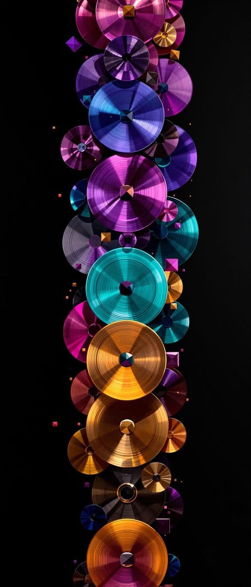 Circular Disk Sculpture