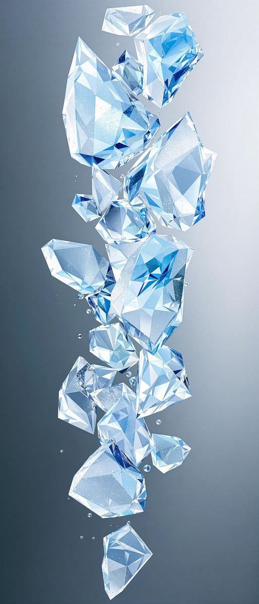 Crystalline Shards of Winter