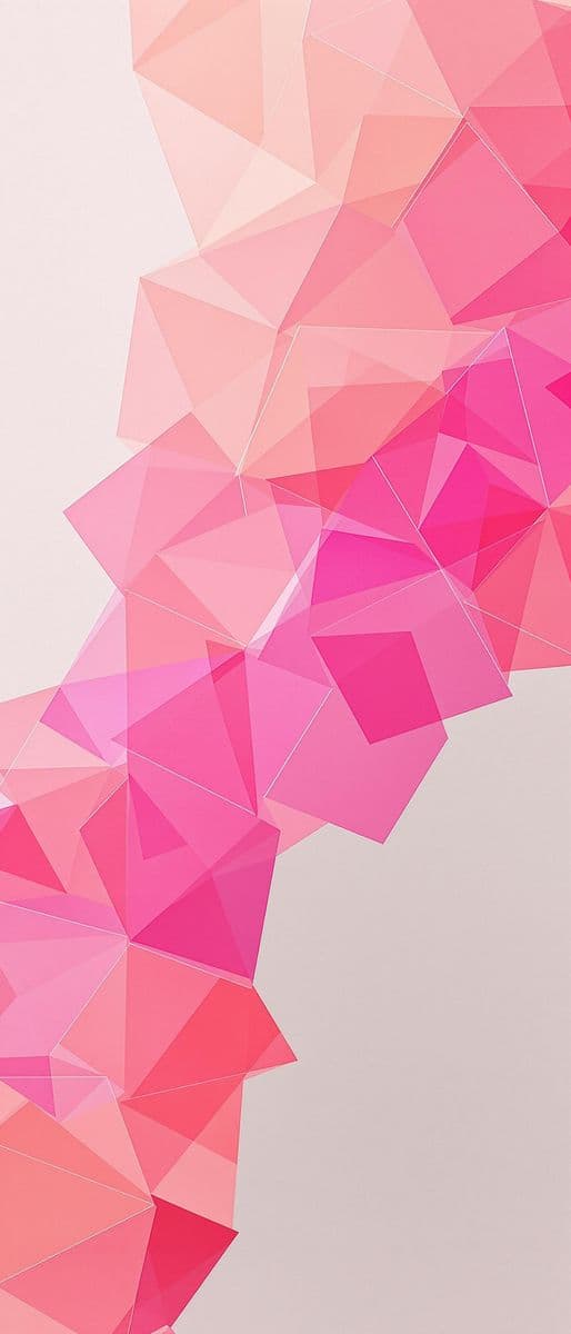 Fuchsia Pentagon Grid