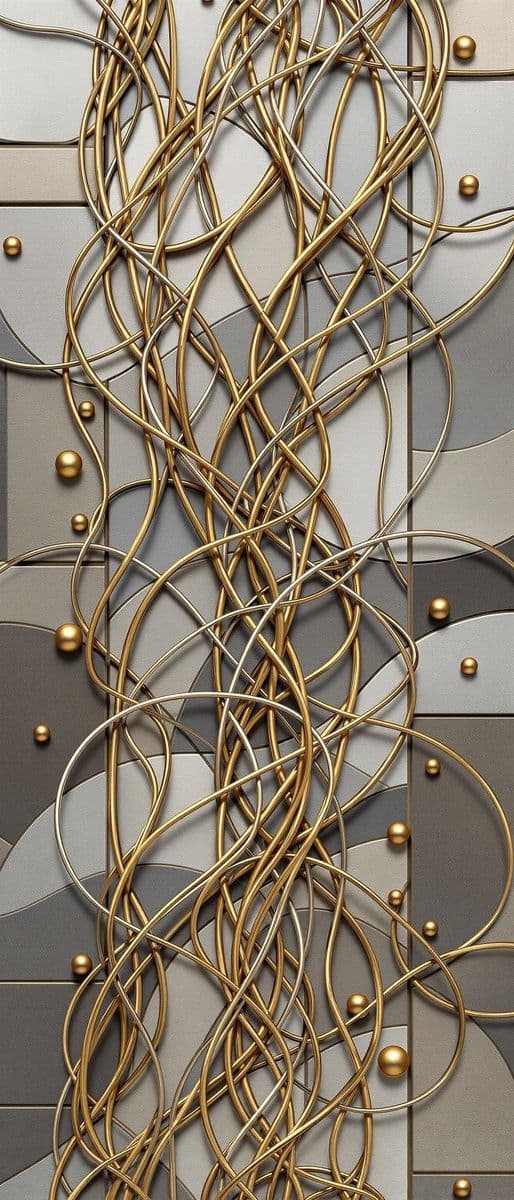Brass and Nickel Maze