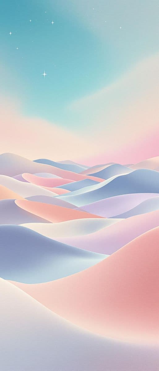 Pastel Desert Dreamscape