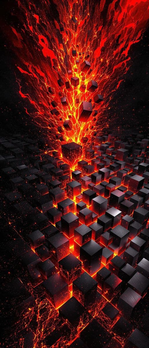 Volcanic Eruptions and Geometric Grids