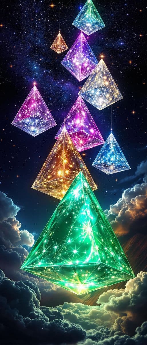 Mystical Floating Pyramids