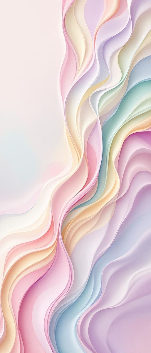 Pastel Ribbons of Harmony