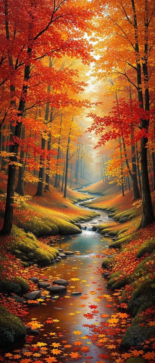 Autumn's Colorful Embrace