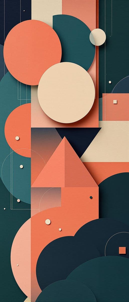 Interlocking Circles and Squares