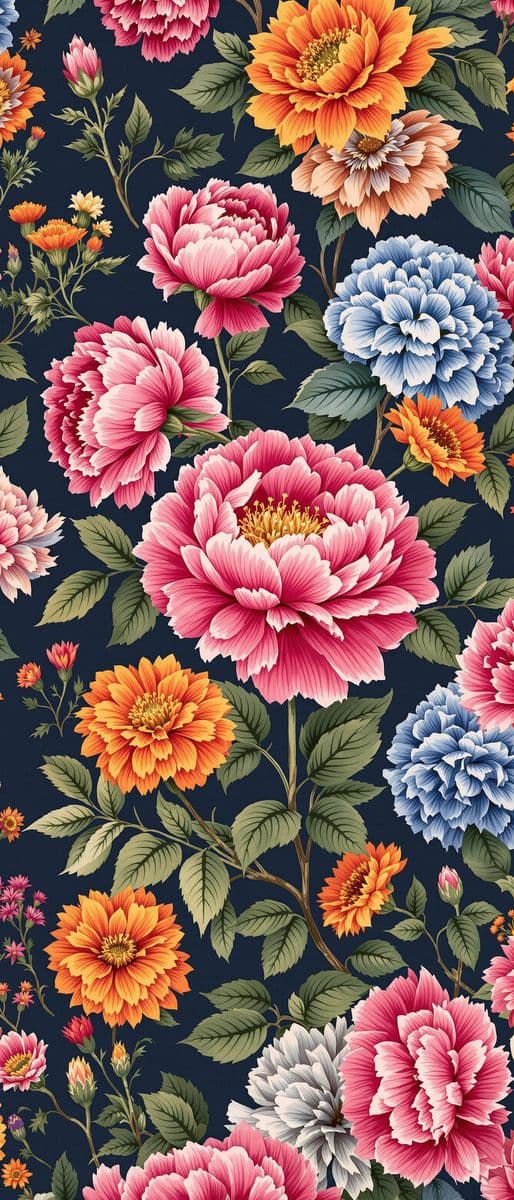 Vibrant Garden Symphony