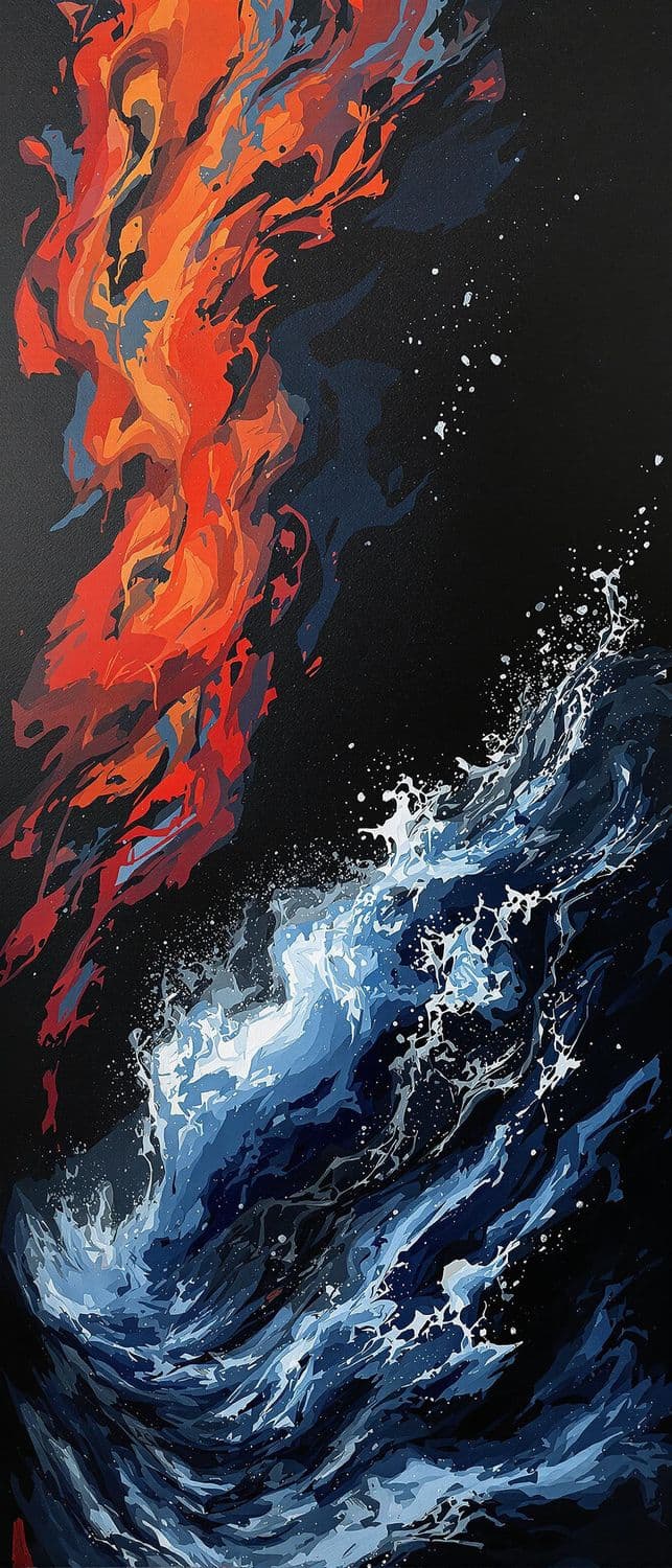 Stormy Sea Chaos