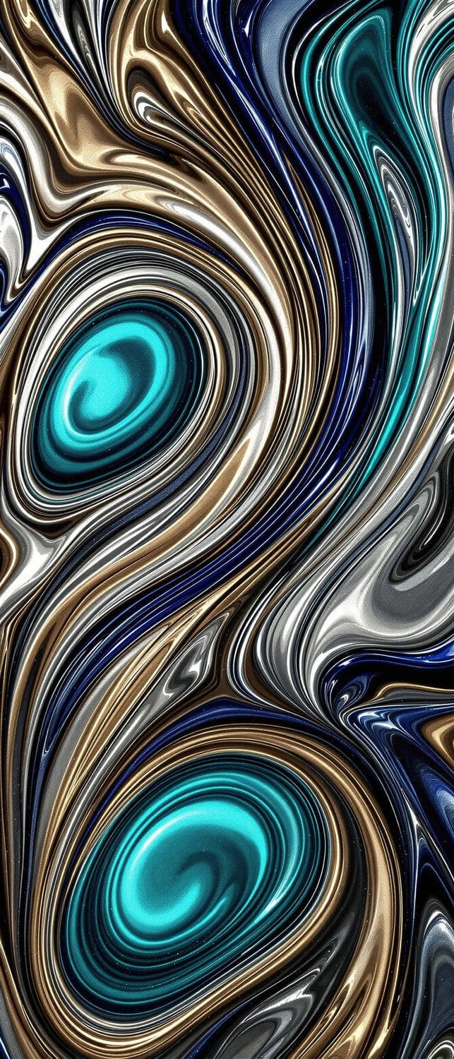 Platinum and Sapphire Fluidity