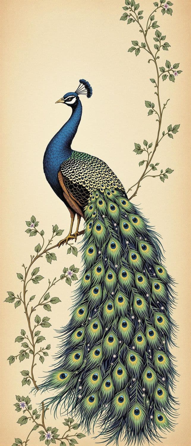 Peacock's Grand Display
