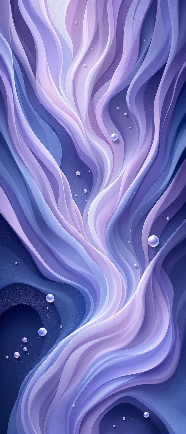 Lavender Waterfall
