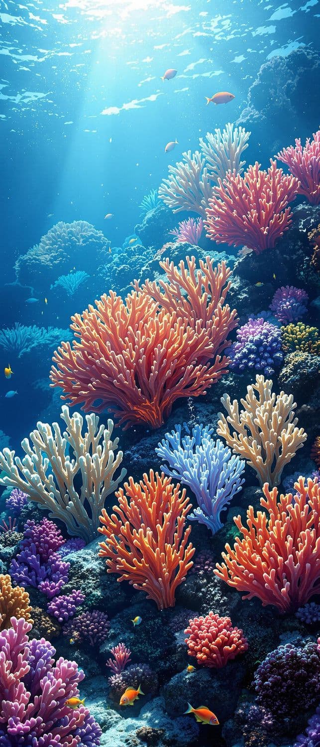 Vibrant Coral Reefs