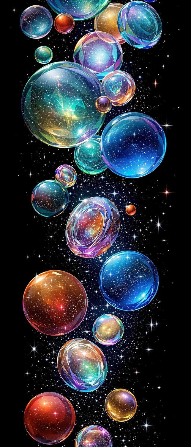 Galactic Iridescent Discs