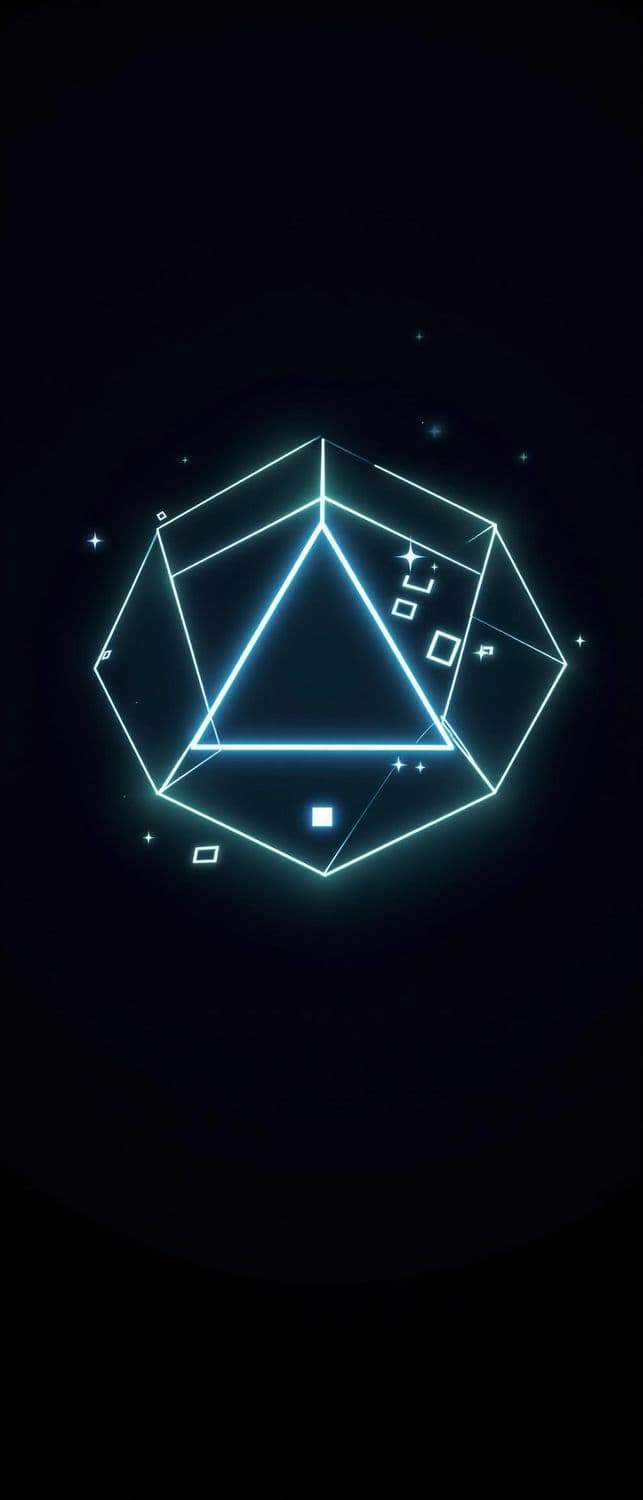 Illuminated Octagon in Nebula Twilight