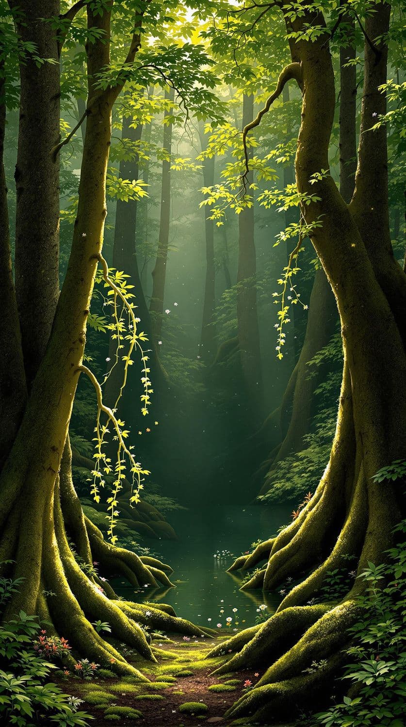 Mystical Forest Serenity