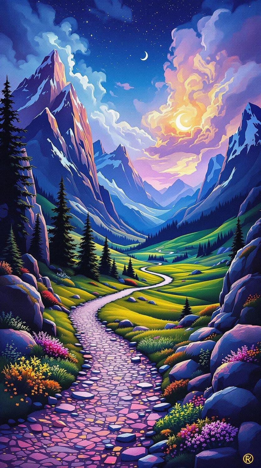 Twilight Mountain Dream