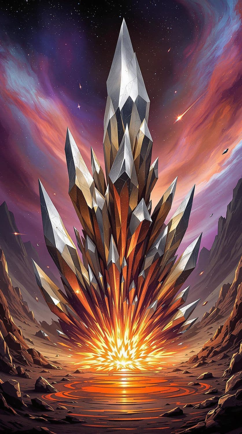 Galactic Metallic Splendor