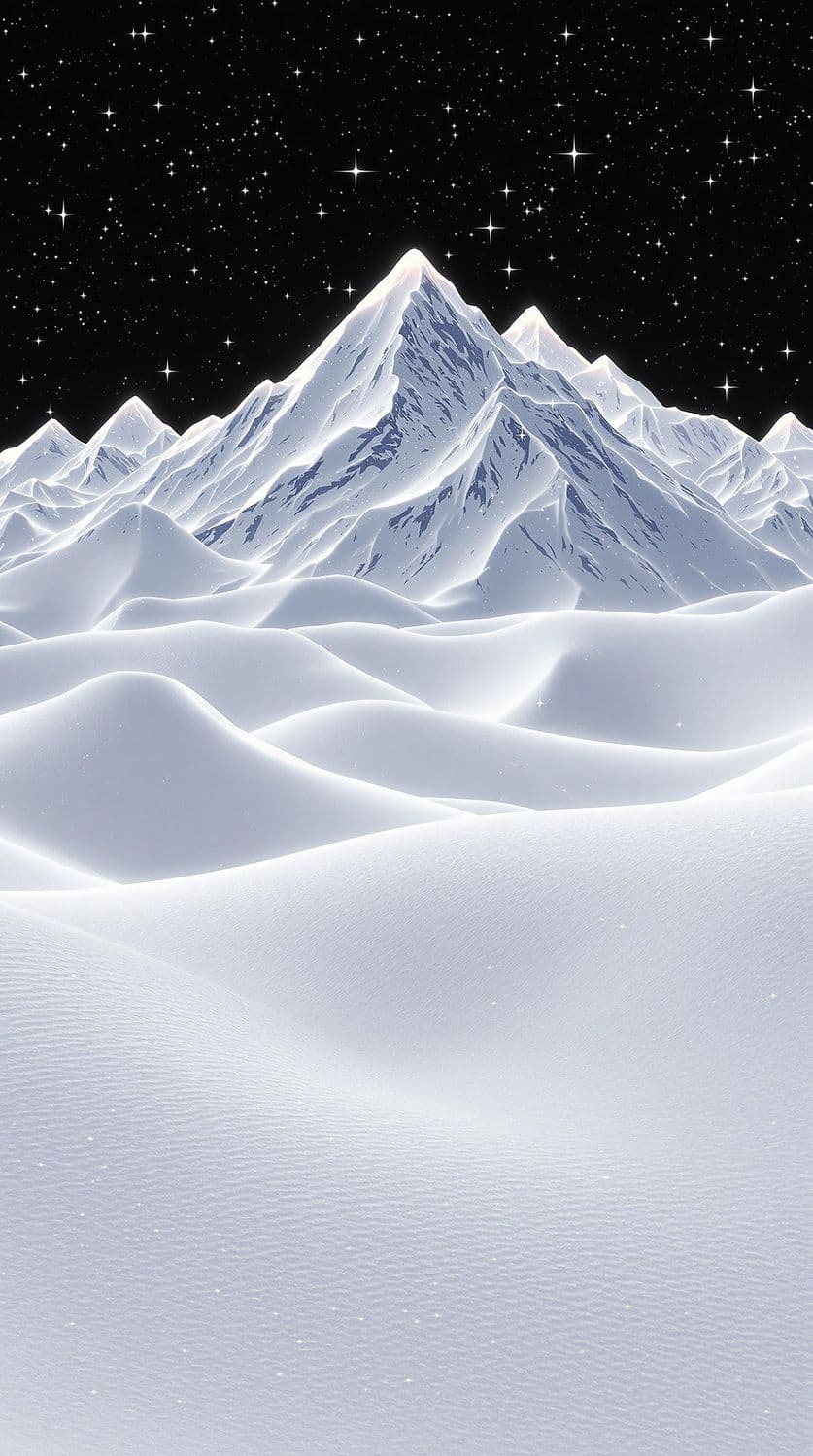 Majestic Snowy Peaks