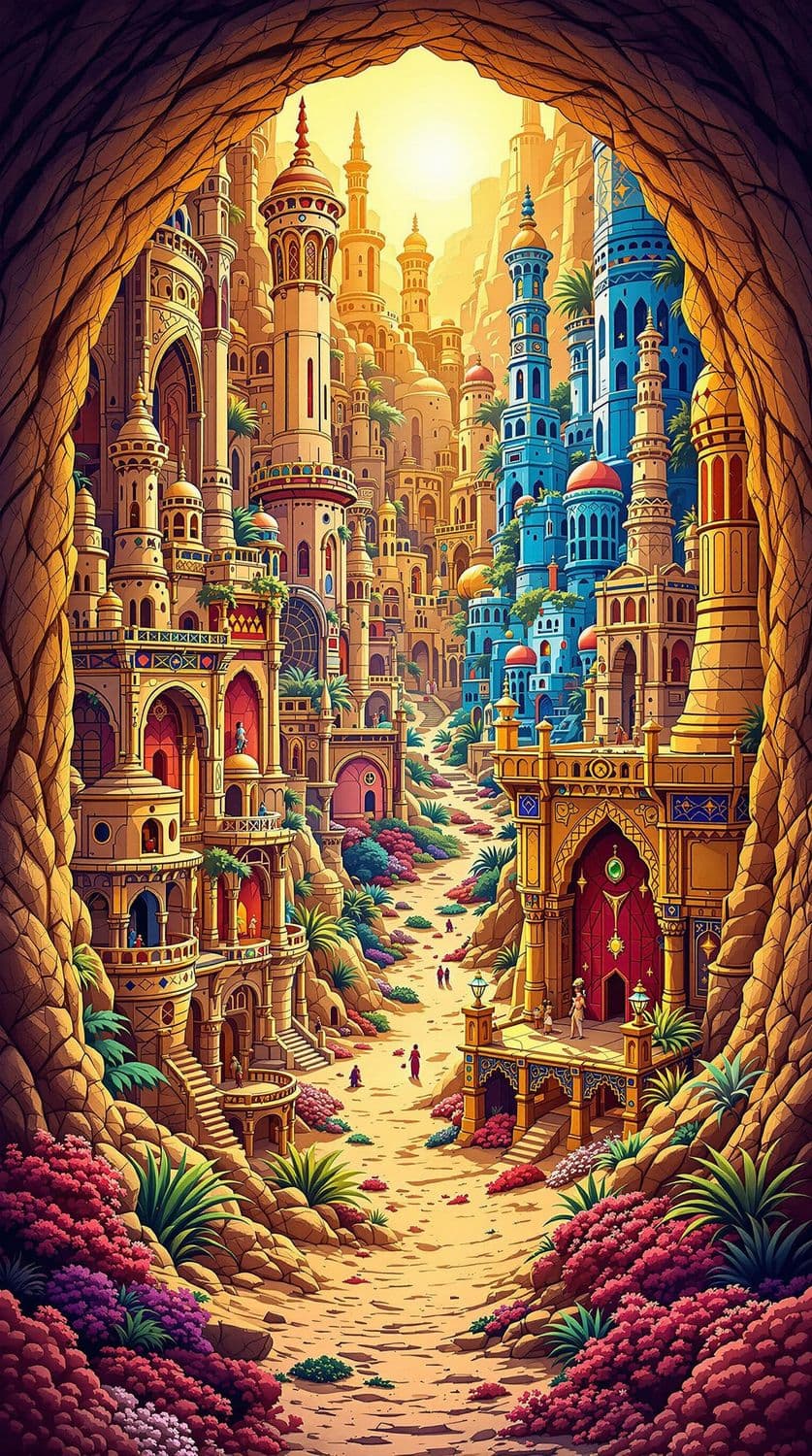 Hidden Oasis of the Sands