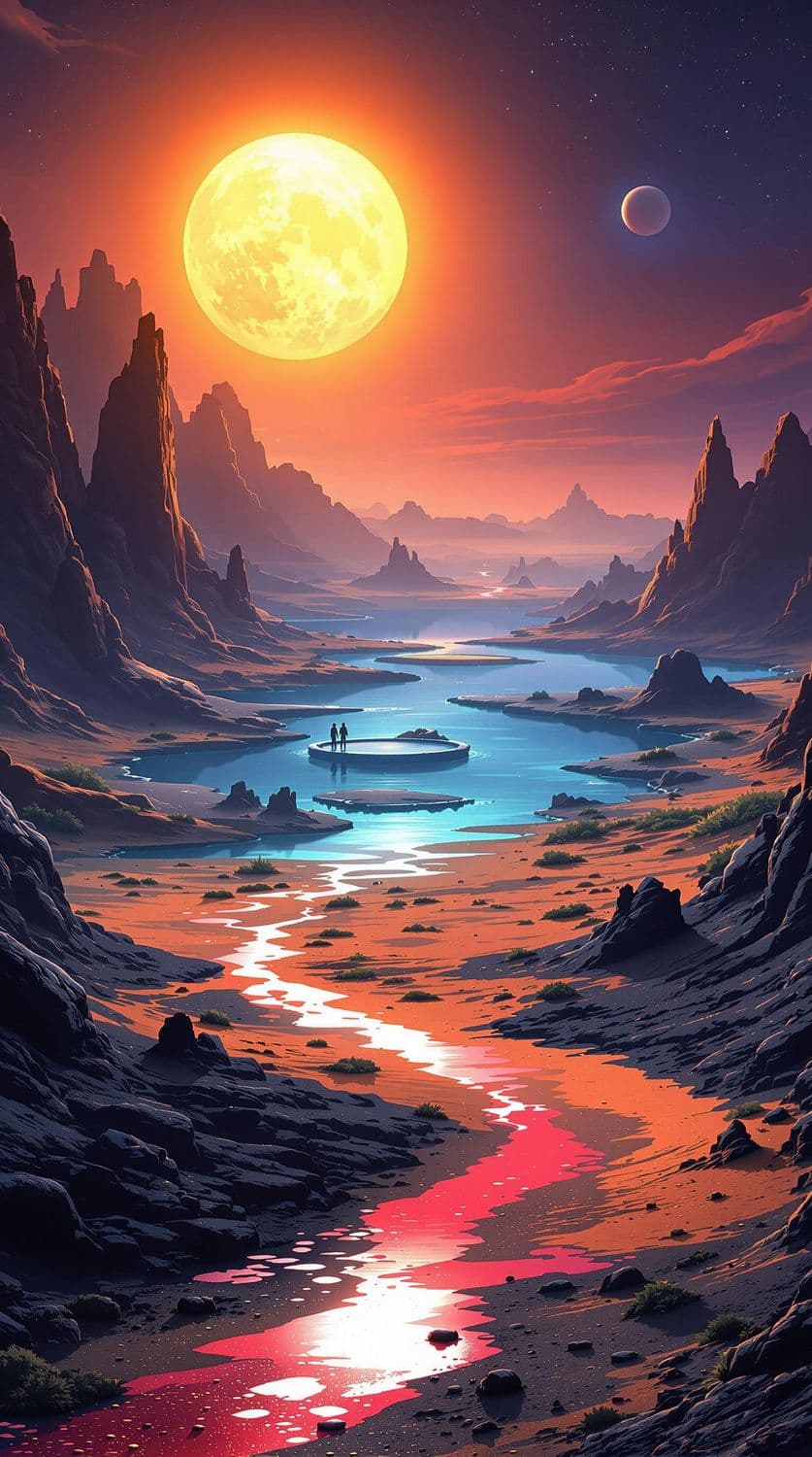 Enchanted Desert Oasis