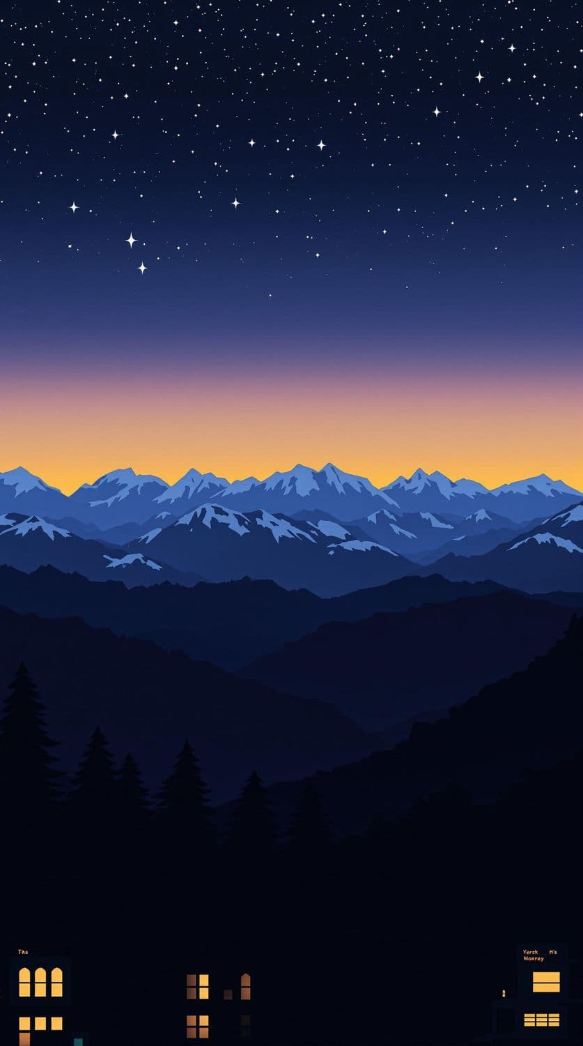 Mountain Nightscape