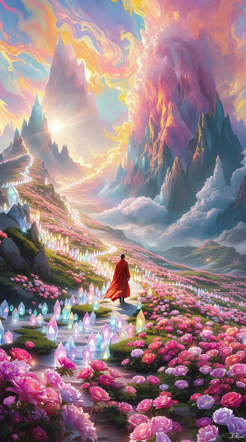 Glass Mountains of Dawn