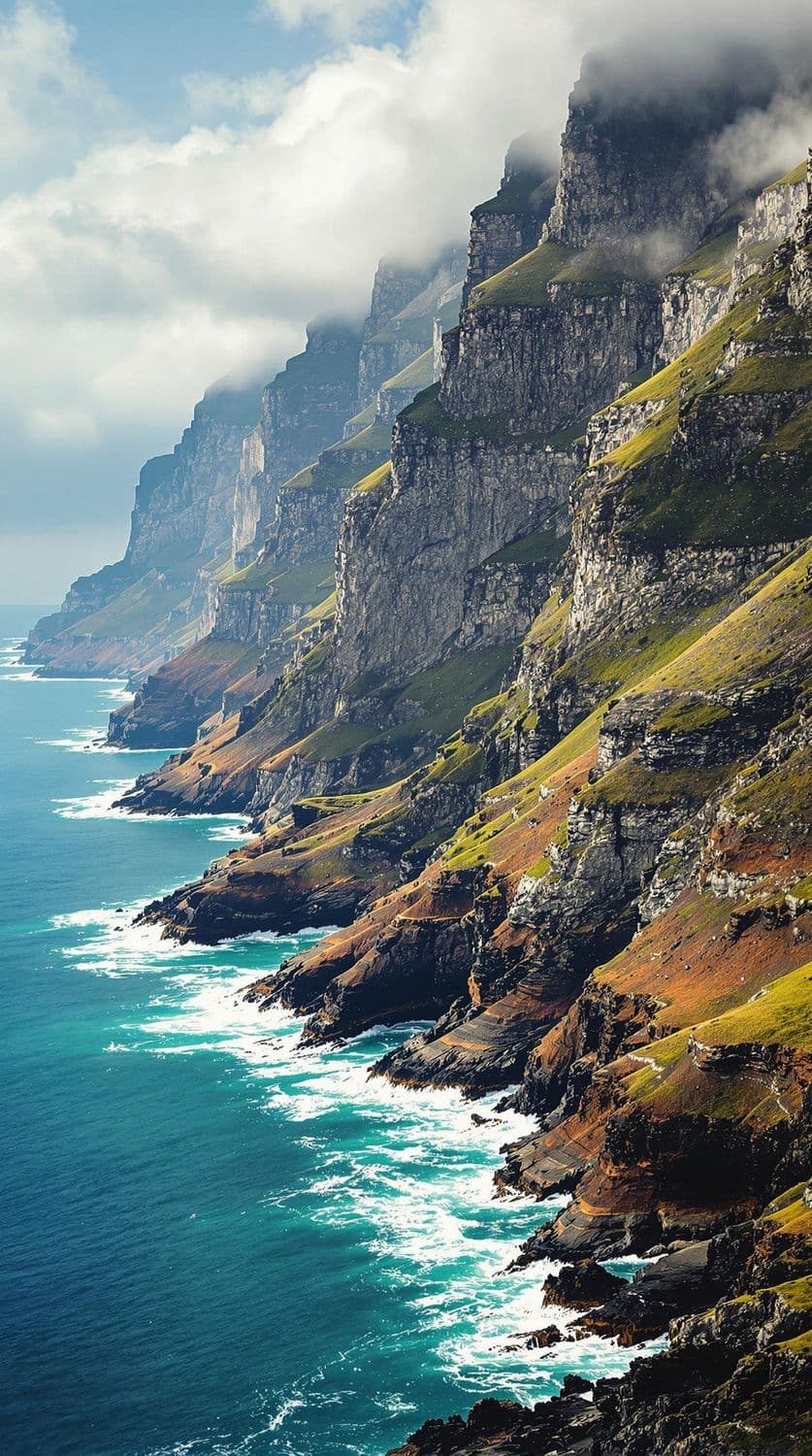 Enchanting Coastal Cliffs