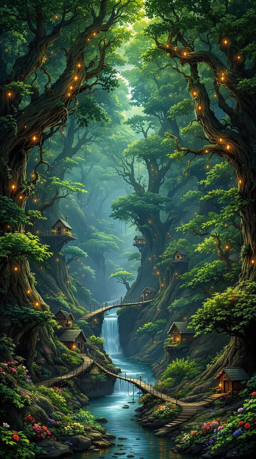 Enchanted Forest Retreat