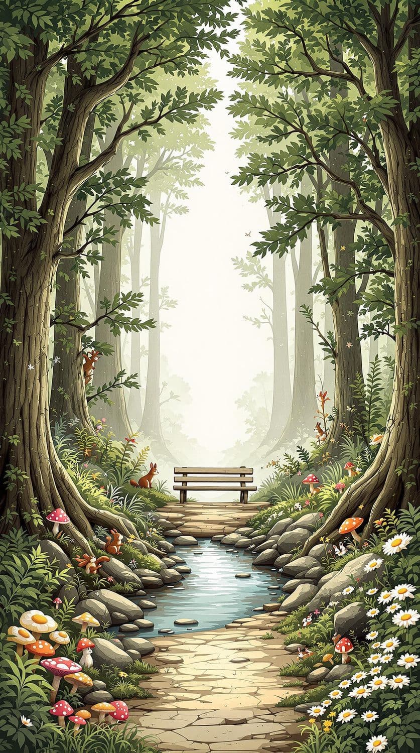 Magical Forest Clearing