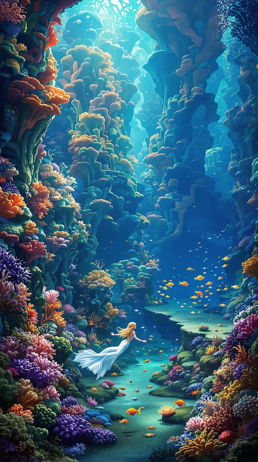 Underwater Coral Maze
