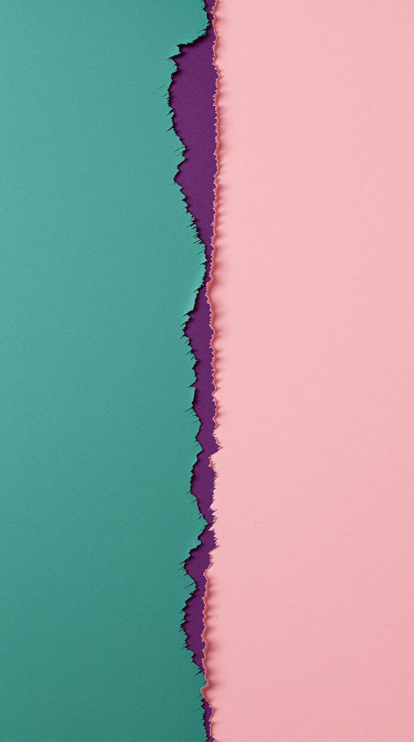 Purple and Mint Harmony